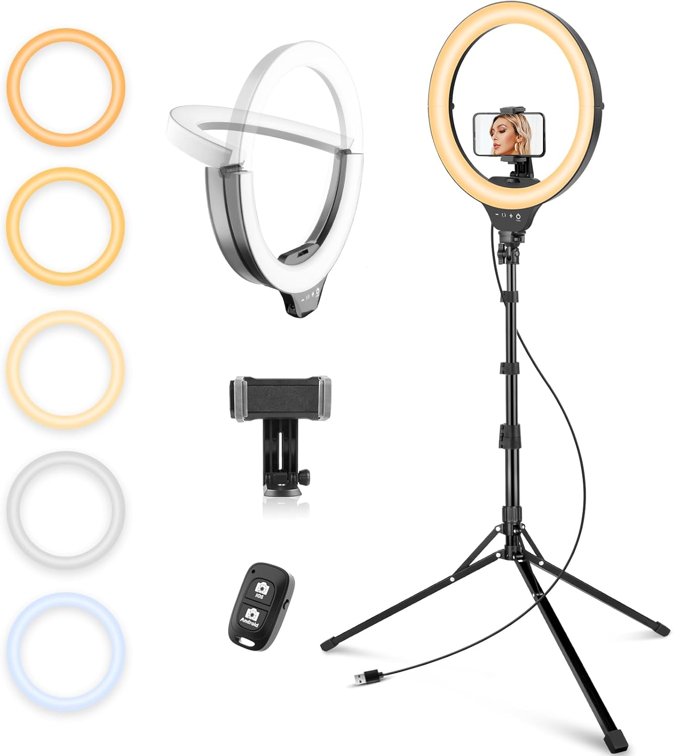 14-inch Ring Light with Tripod